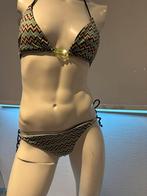 Missoni bikini met de bekende zig zag patroon maat it 42., Blauw, ., Ophalen of Verzenden, Zo goed als nieuw