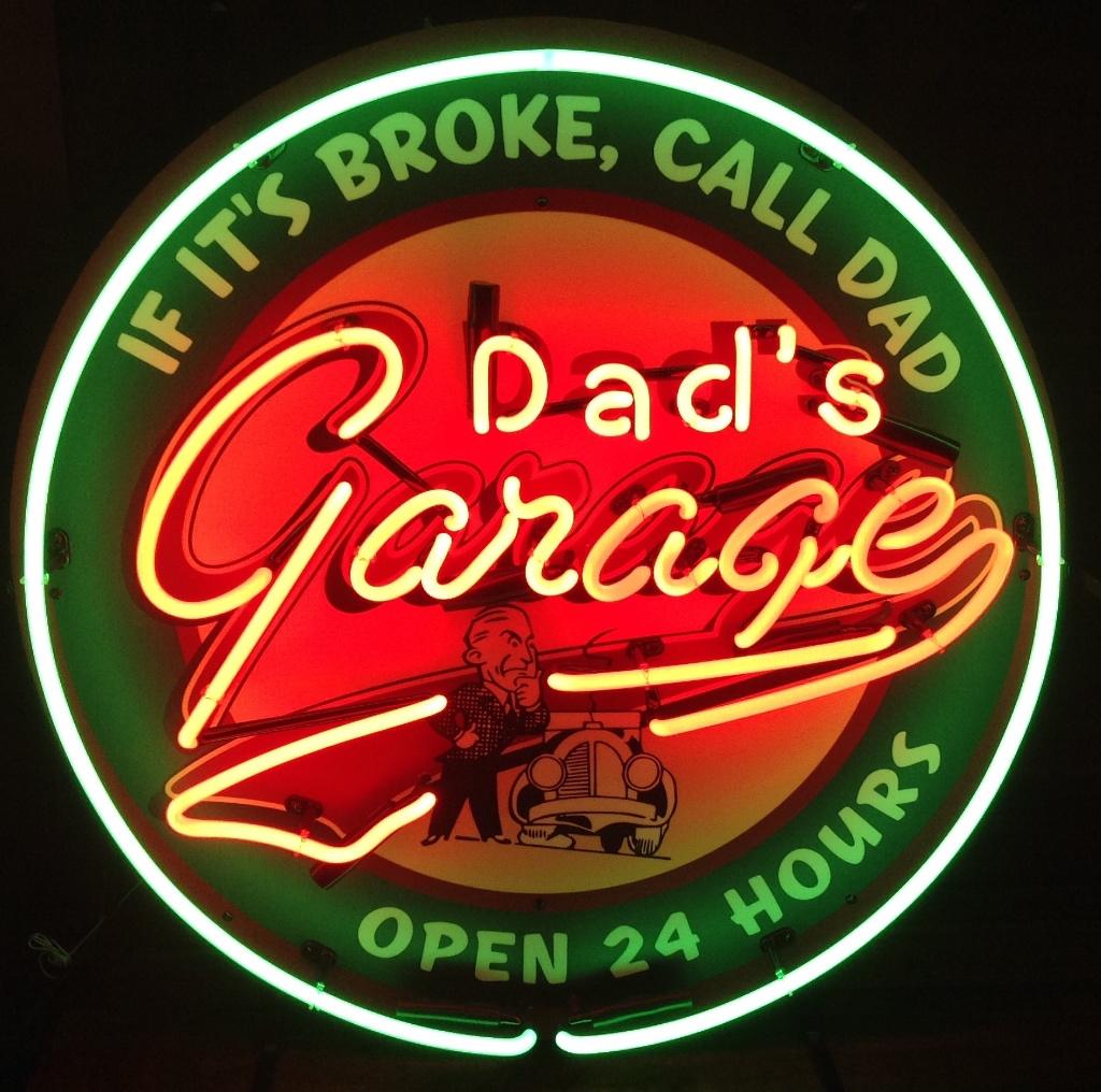 Diverse neon verlichtings borden the old way., Ophalen, Nieuw, Lichtbak of (neon) lamp