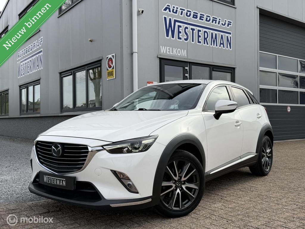 Mazda CX-3 2.0 SkyActiv-G 120 GT-M NL-auto Acc Navi Led Bose, Voorwielaandrijving, 1998 cc, Gebruikt, 4 cilinders