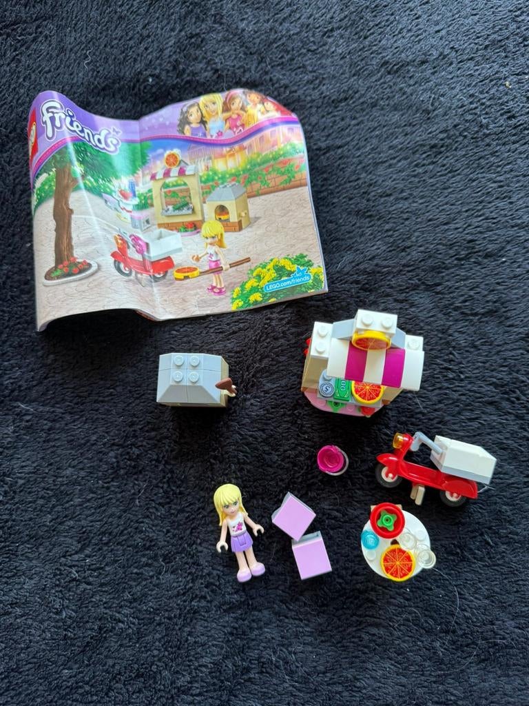 Lego Friends Pizzeria Scooter Set (41349), Gebruikt, Lego, Friends, Ophalen of Verzenden