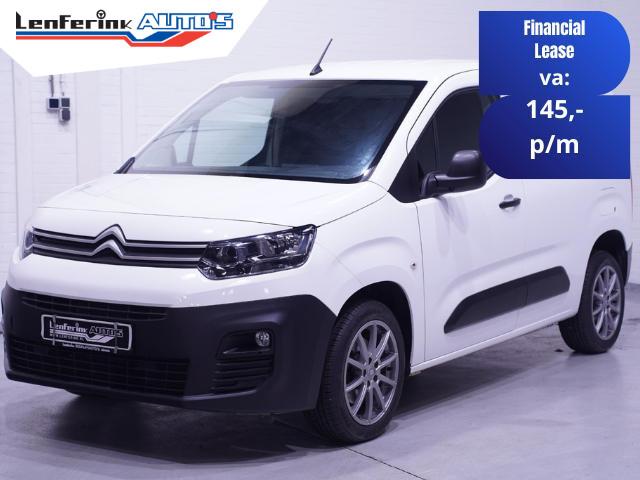 Citroen Berlingo 1.6 BlueHDI 100 pk L1 Airco, 17" LMV Cruise, Auto's, Voorwielaandrijving, Stof, Gebruikt, 4 cilinders