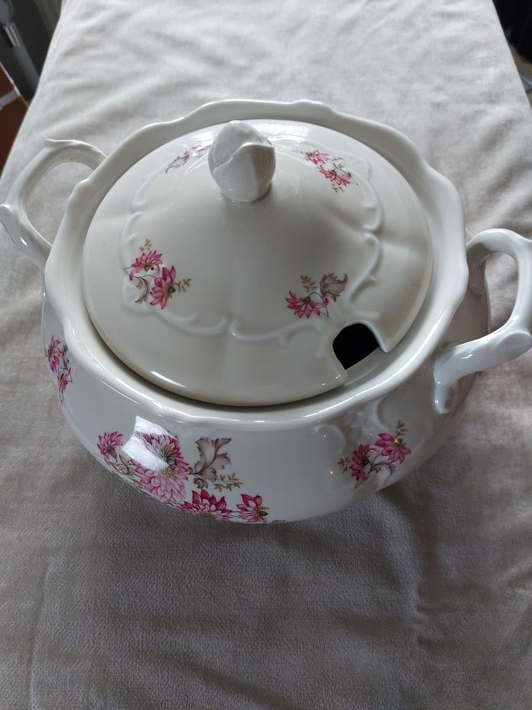 (Soep) terrine (s) jaren 50 Mosa Maastricht., Antiek en Kunst, Antiek | Servies los, Ophalen of Verzenden