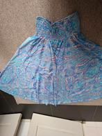 Zijde-mix Paisley Pantalon S/M - Comfortabel & Stijlvol, Kleding | Dames, Blauw, Ophalen of Verzenden, Zo goed als nieuw, Maat 36 (S)