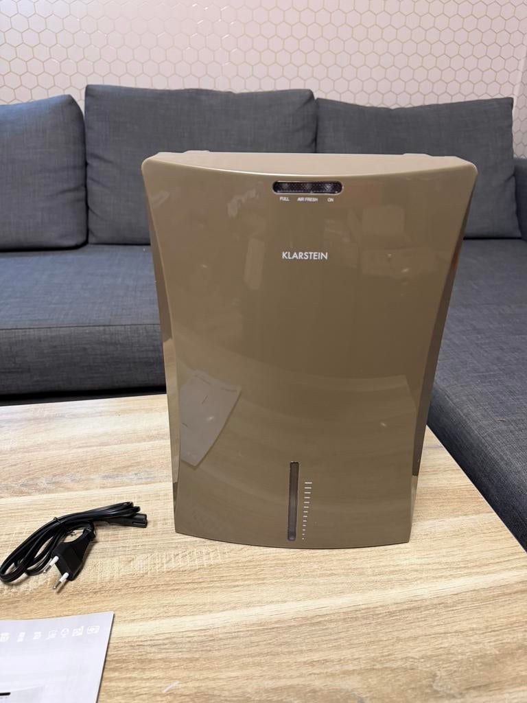 Drybest 0,7L/24h 2L Mini Luchtontvochtiger Zwart, Ophalen of Verzenden, Nieuw