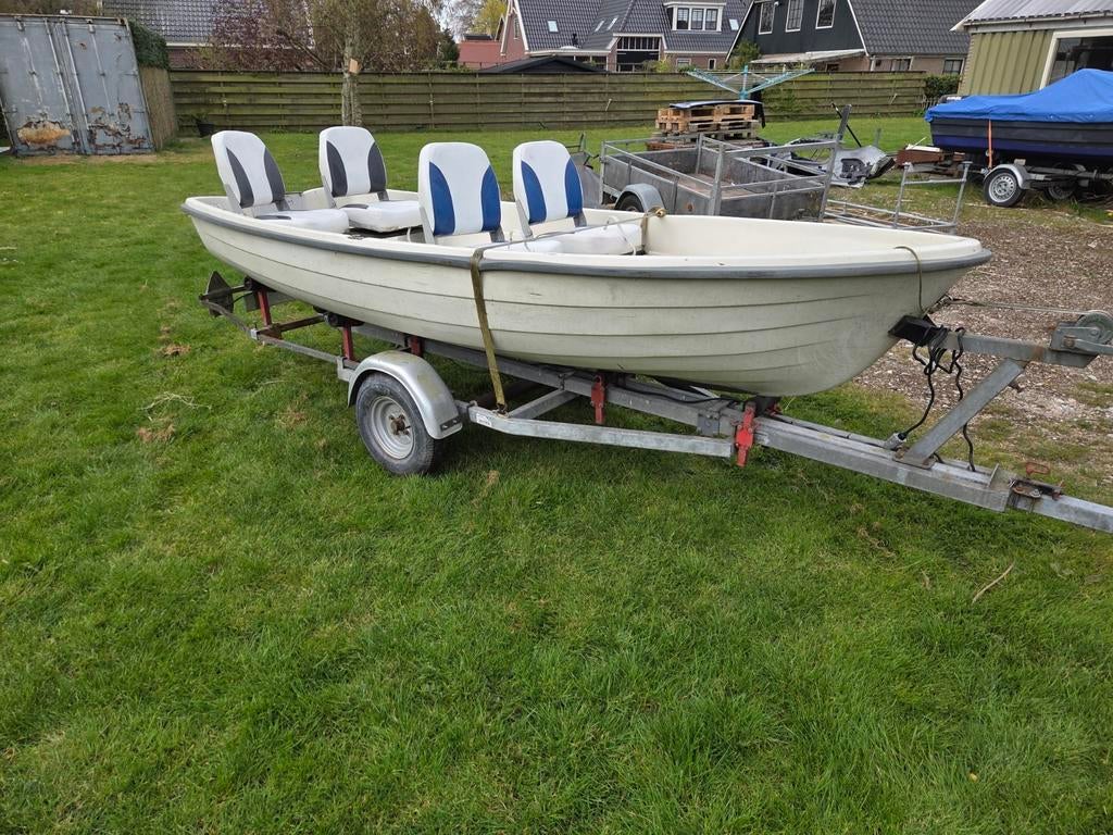 Complete bootje zie omschrijving,, Ophalen of Verzenden, Gebruikt