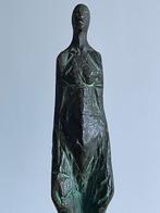 Vintage expressionistisch bronzen sculptuur brons beeld, Antiek en Kunst, Ophalen of Verzenden