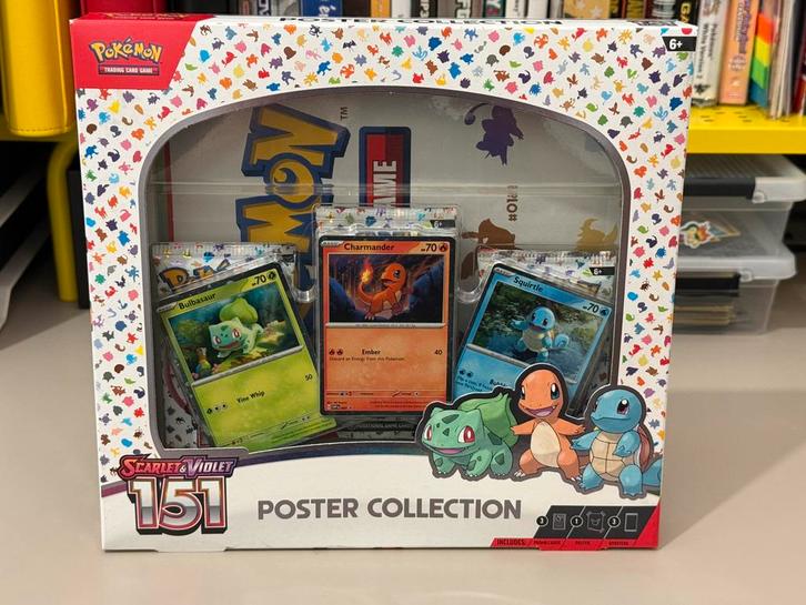 151 Poster Collection Sealed Box Pokemon, Hobby en Vrije tijd, Verzamelkaartspellen | Pokémon, Nieuw, Boosterbox, Ophalen of Verzenden