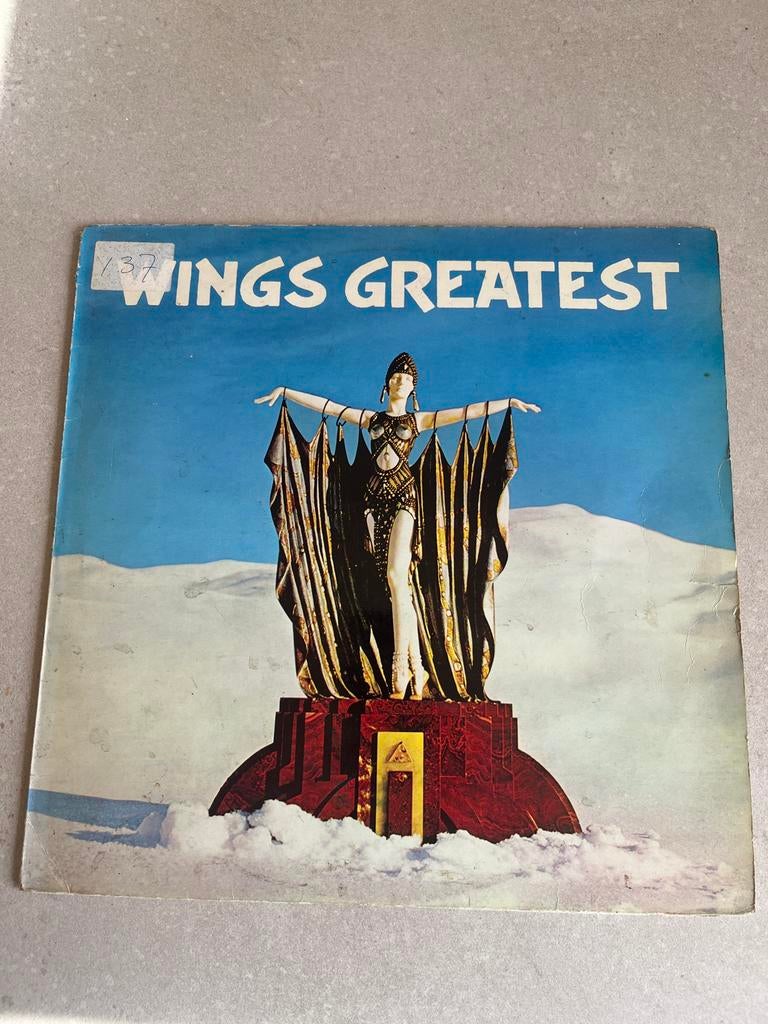 Wings Greatest LP - Klassieke Hits van Paul McCartney, Ophalen of Verzenden, 1960 tot 1980, Gebruikt, 12 inch