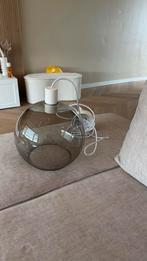 IKEA JAKOBSBYN Hanglampenkap rookkleur 30 cm E27, Ophalen, Zo goed als nieuw, Glas, Minder dan 50 cm