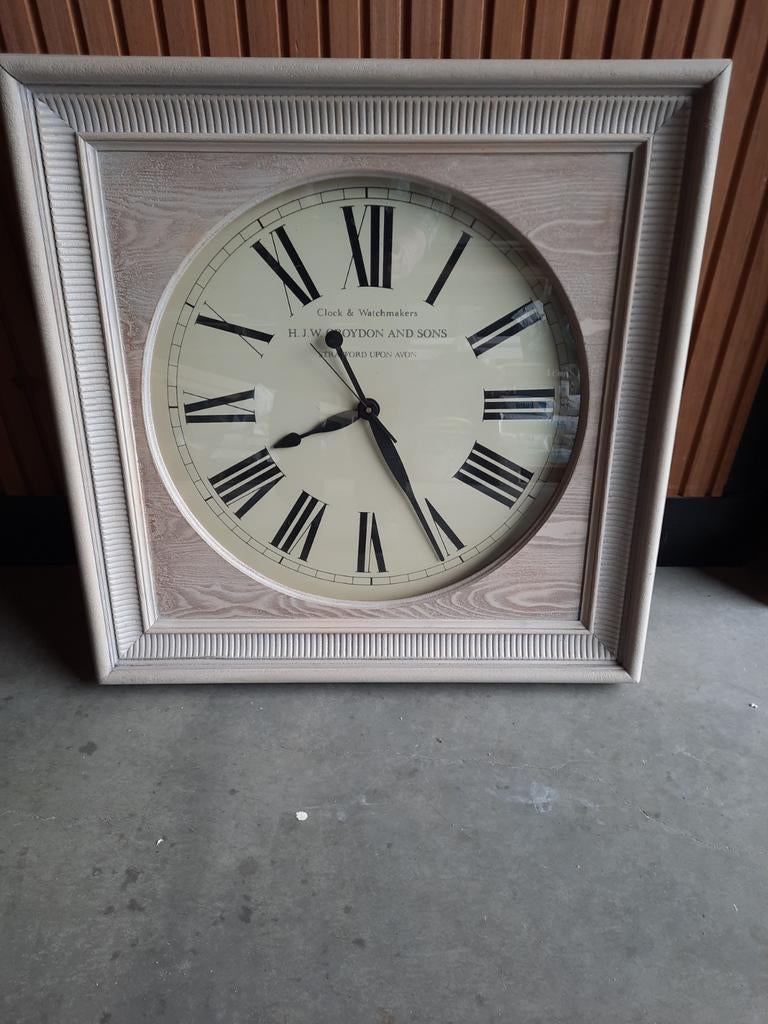 Wandklok'klok'grote klok, Ophalen of Verzenden, Wandklok