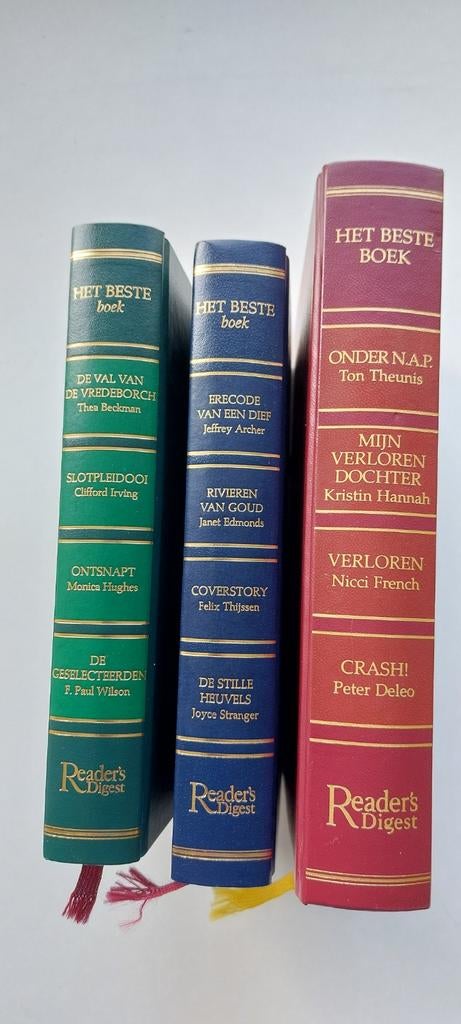 Reader's Digest Het Beste Boek - 3 delen, Ophalen of Verzenden, Zo goed als nieuw, Diverse auteurs, Nederland