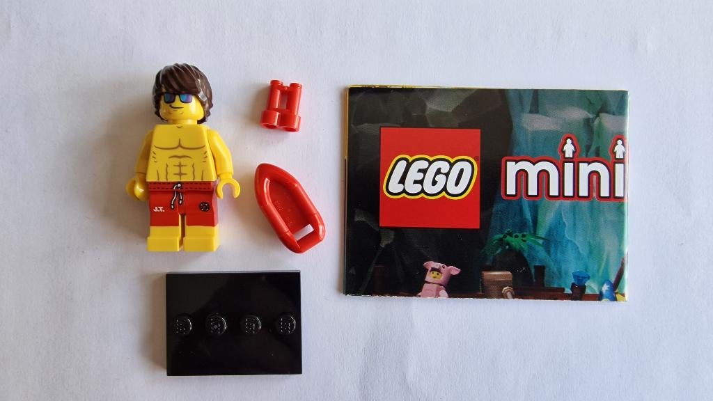 Lego 71007 Serie 12 Lifeguard, Ophalen of Verzenden, Nieuw, Complete set, Lego