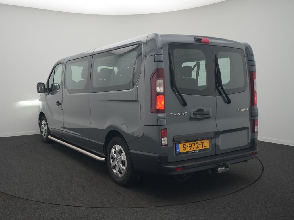 Renault Trafic - 9 Persoons bus! - All Seasonbanden - Achter, Auto's, Renault, Voorwielaandrijving, Stof, Gebruikt, 150 pk