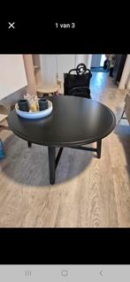 IKEA KRAGSTA Salontafel - Zwart, Rond, Ophalen, Gebruikt, 50 tot 100 cm, Rond