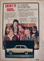 DKW F11 reclame advertentie uit 1964, Ophalen of Verzenden, Gelezen, Overige merken