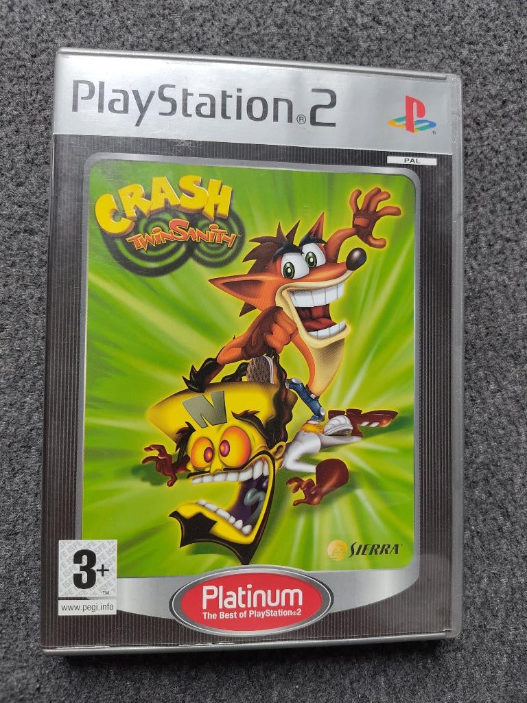 Crash Twinsanity PS2 game, Spelcomputers en Games, Games | Sony PlayStation 2, Verzenden, 1 speler, Zo goed als nieuw, Vanaf 3 jaar