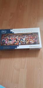 Disney Clementoni Panorama Puzzel 1000 stukjes, Ophalen of Verzenden, Overige figuren, Zo goed als nieuw
