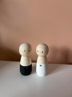 Bruidspaar, cadeautje bruiloft, peggdolls, Ophalen of Verzenden, Zo goed als nieuw
