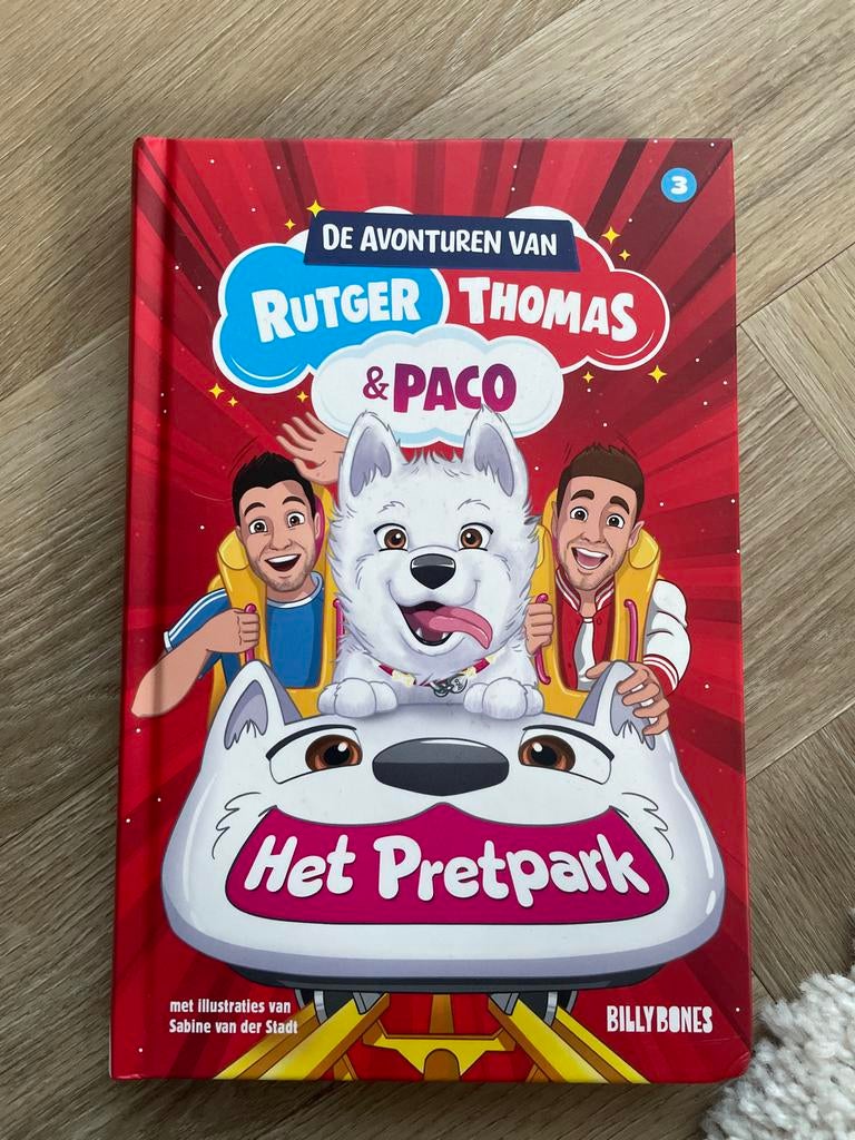 De Avonturen van Rutger, Thomas & Paco: Het Pretpark, Ophalen of Verzenden, Zo goed als nieuw, Fictie