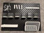 Ikea Skadis wandbord met accessoires, Huis en Inrichting, Ophalen, Gebruikt