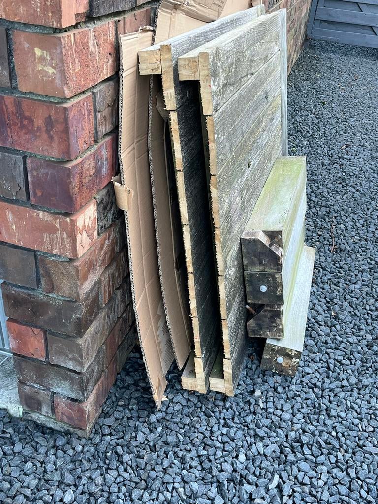 Gratis teak hout om op te branden, Minder dan 3 m³, Ophalen, Overige houtsoorten