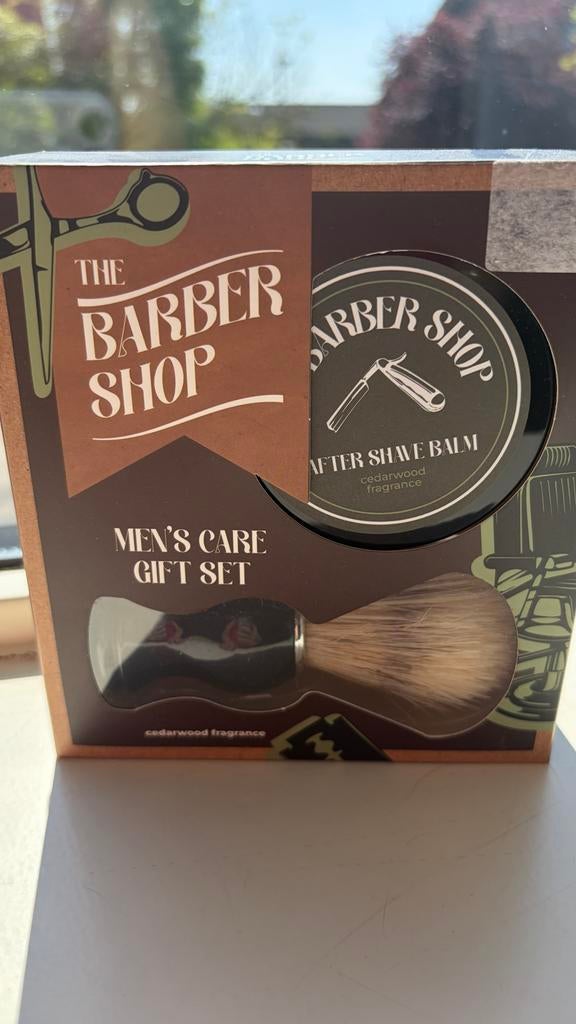 The Barber Shop - Heren Verzorgingsset - Cederhout, Ophalen, Nieuw, Overige typen