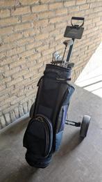 Complete Golfset, tas en trolley, Rechtshandig, Graphite., Ophalen, Gebruikt, Set