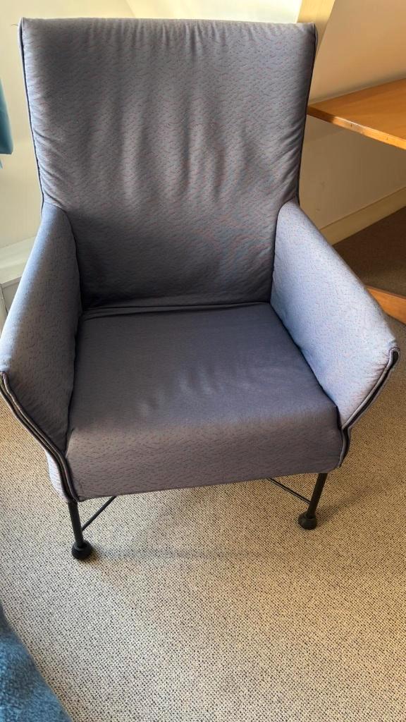 montis Charly, Huis en Inrichting, Fauteuils, Gebruikt, Metaal, Stof, 50 tot 75 cm, 75 tot 100 cm, Ophalen