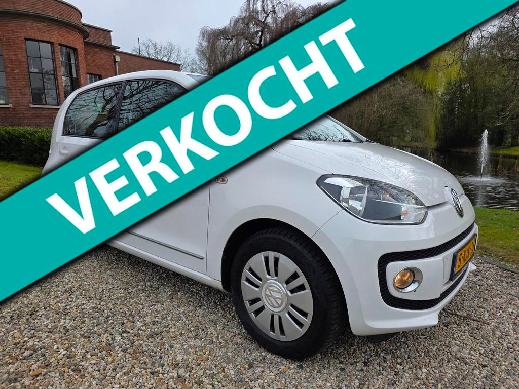 Volkswagen Up! 1.0 cheer up! BlueMotion 5-deurs AIRCO/navi, Auto's, Voorwielaandrijving, Gebruikt, Up!, 840 kg