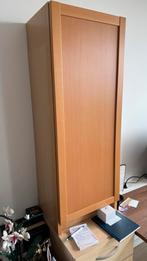 Houten kastje met spiegeldeur - ideaal voor badkamer/slaapka, Ophalen, Zo goed als nieuw