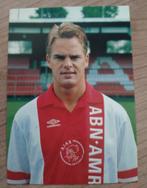 Frank de Boer Ajax fotokaart - 'de Ajacied', Verzamelen, Sportartikelen en Voetbal, Verzenden, Zo goed als nieuw, Ajax, Spelerskaart