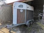 Paardentrailer, Ophalen, Gebruikt, Hout, 1½-paards trailer