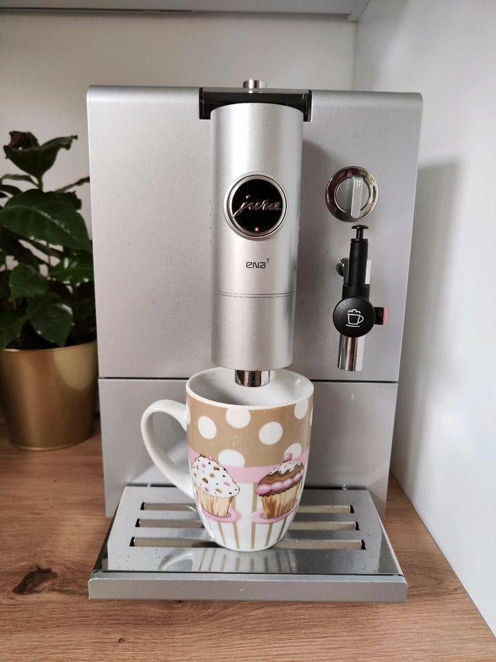 Jura Ena 7 koffiebonen automaat, Witgoed en Apparatuur, Koffiezetapparaten, Ophalen, Koffiemachine, Gemalen koffie