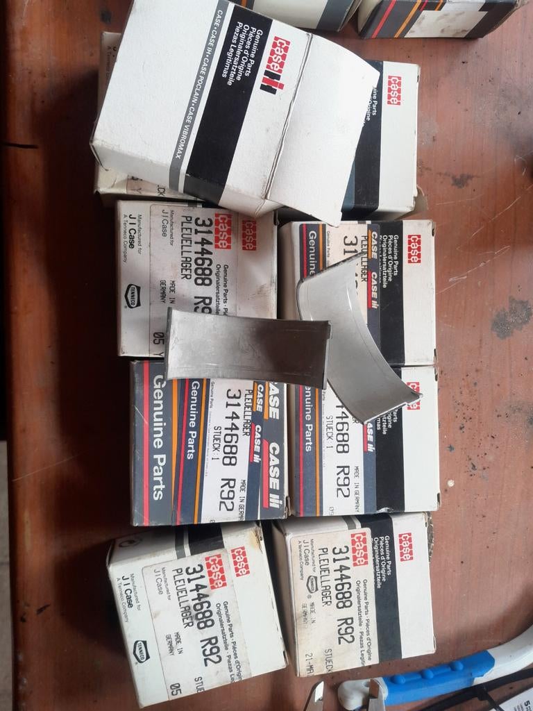 Case IH drijfstanglager/onderdelen, Ophalen