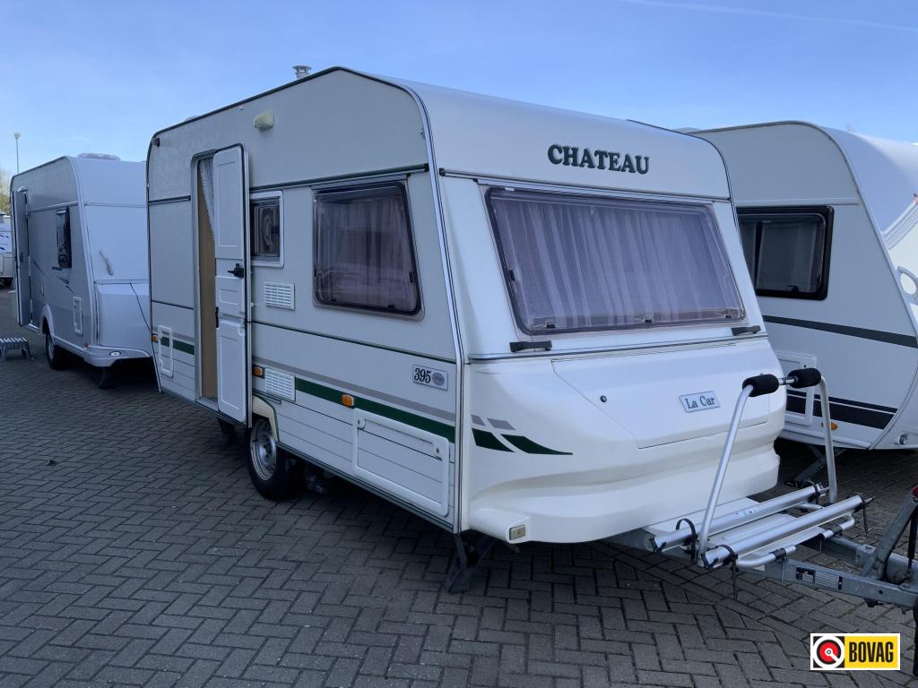 Chateau La Car 395 C Bevrijdingsdag open, Caravans en Kamperen, Overige typen, Chateau, Treinzit, 750 - 1000 kg