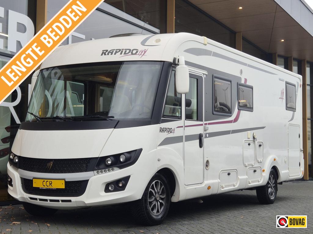 Rapido 8066 DF 150 pk Automaat, Caravans en Kamperen, Campers, Afzuigkap, Bedrijf, Diesel, Rapido