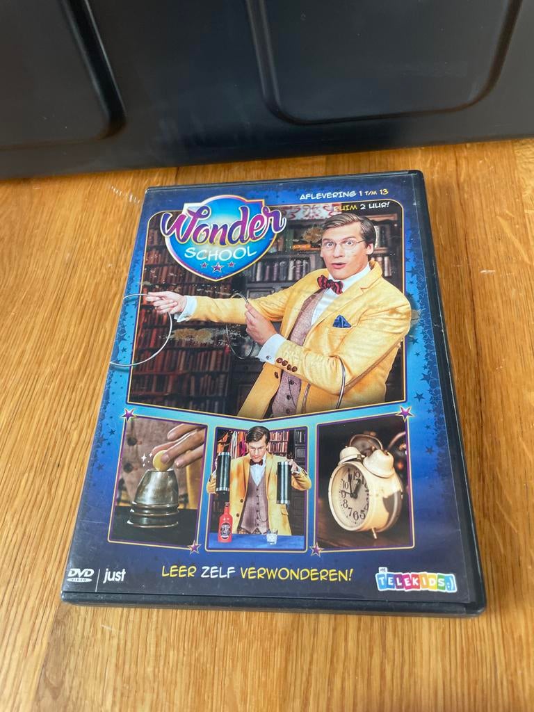 Wonder School DVD - Leer zelf verwonderen!, Gebruikt, Alle leeftijden, Ophalen of Verzenden, Tv fictie