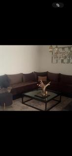 Mooie zwarte salontafel 1 m x 1 m, 100 tot 150 cm, Zo goed als nieuw, Minder dan 50 cm, Rechthoekig