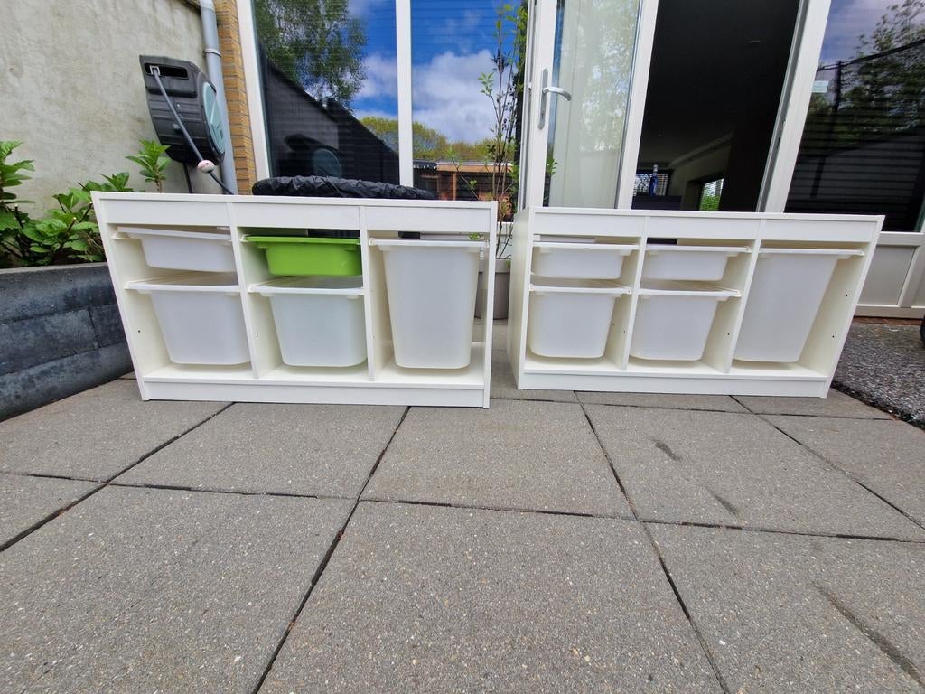IKEA Trofast opbergsysteem met bakken, Ophalen of Verzenden, Gebruikt, Kast