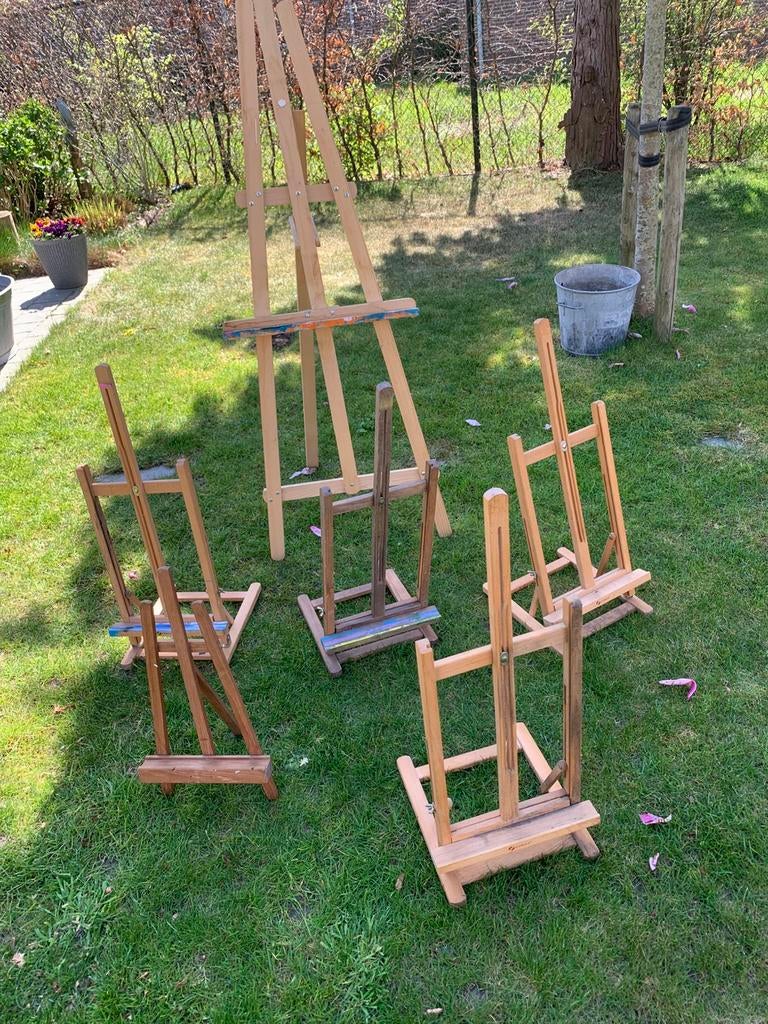 Schildersezels, Hobby en Vrije tijd, Schilderen, Ophalen of Verzenden, Zo goed als nieuw, Ezel