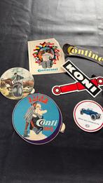 Oude stickers Continental Koni Esso, Ophalen of Verzenden, Nieuw, Auto of Motor