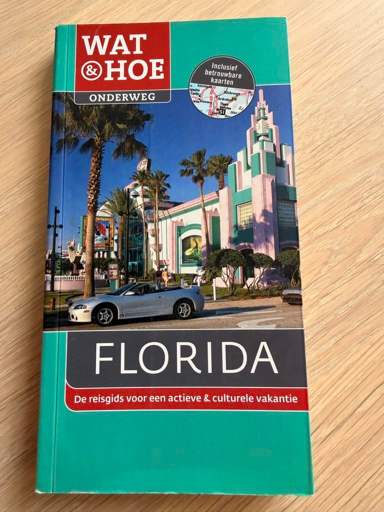 Wat & Hoe Onderweg Florida reisgids, Overige merken, Ophalen of Verzenden, Zo goed als nieuw, Reisgids of -boek