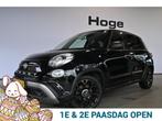 Fiat 500L 0.9 TwinAir CityCross Clima Navigatie Trekhaak Goe, Auto's, Fiat, Stof, Gebruikt, Met garantie (alle), Zwart