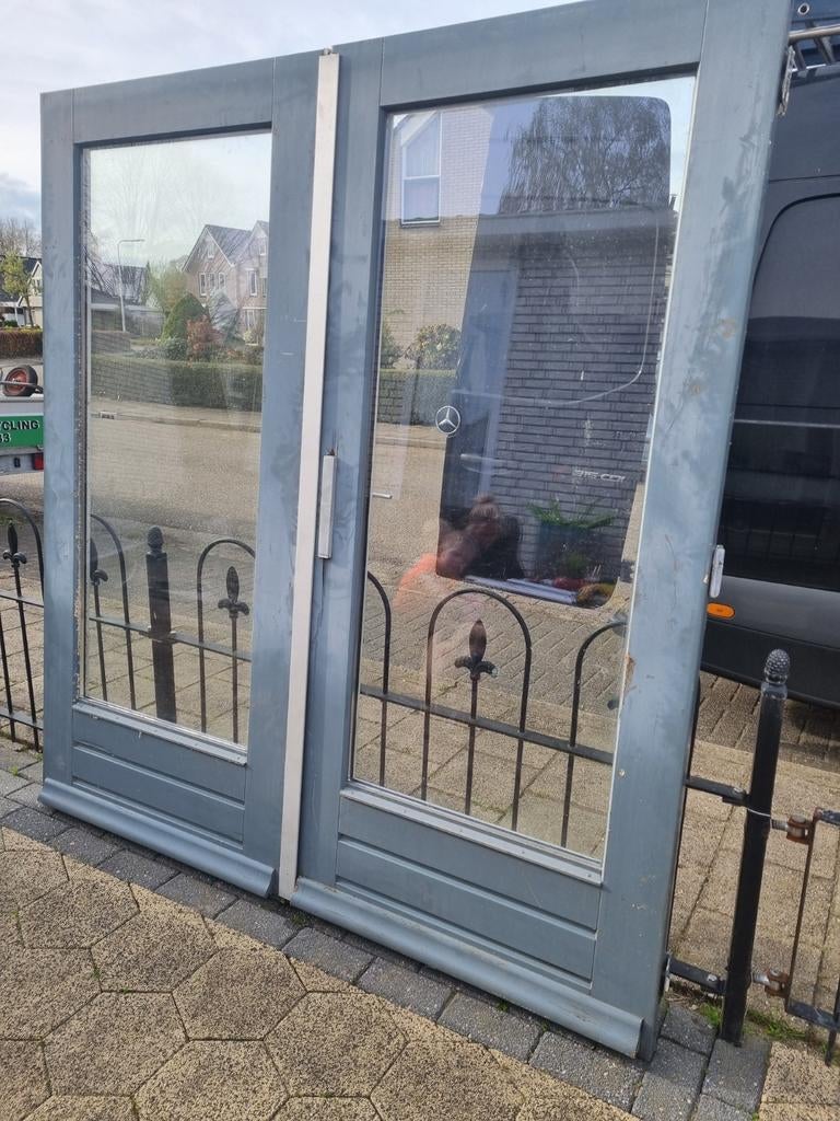 Buiten deur, Doe-het-zelf en Verbouw, Kozijnen en Schuifpuien, Ophalen, Hout, 75 tot 150 cm, Deurkozijn