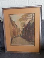 Gekleurde ets. Ottengas Nijmegen., Ophalen