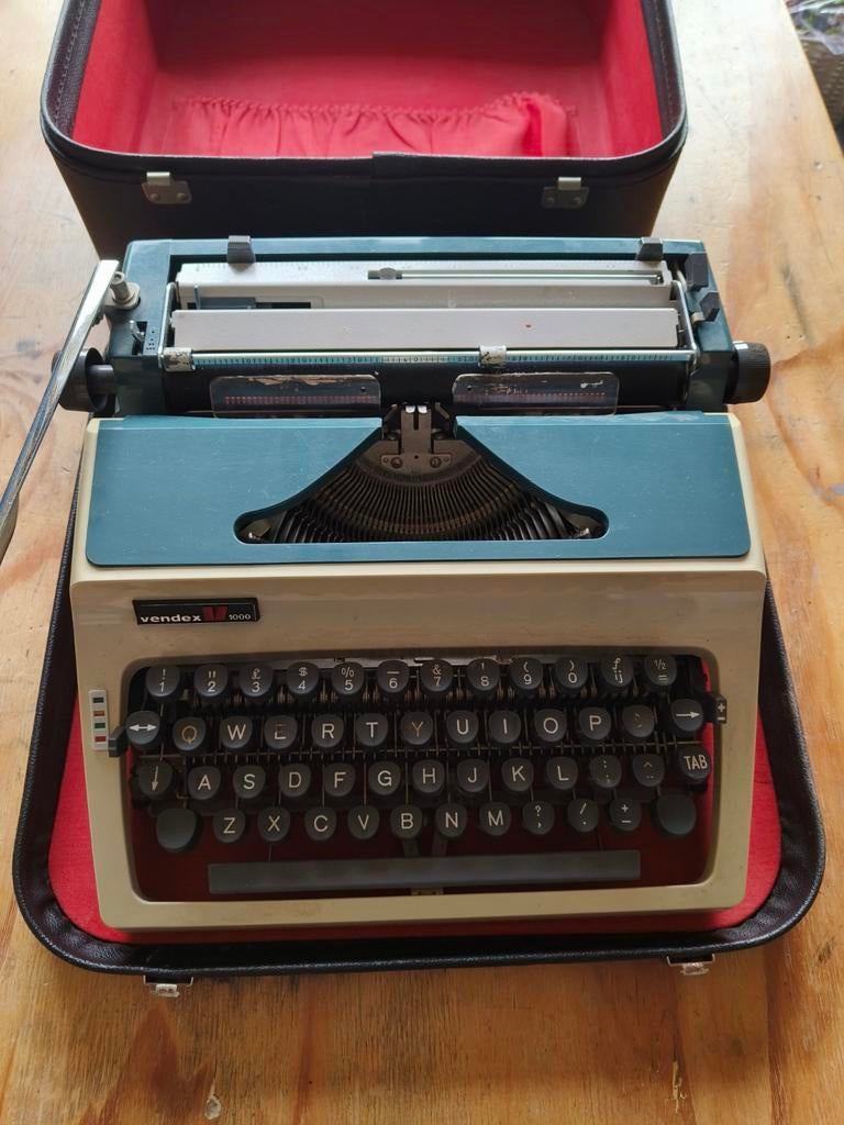 Vendex v1000 typemachine, Diversen, Typemachines, Ophalen, Gebruikt