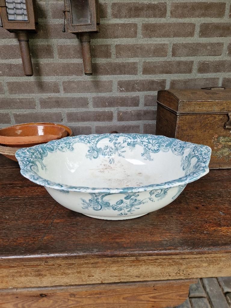 antiek voetbad - voetenbad, Ophalen of Verzenden