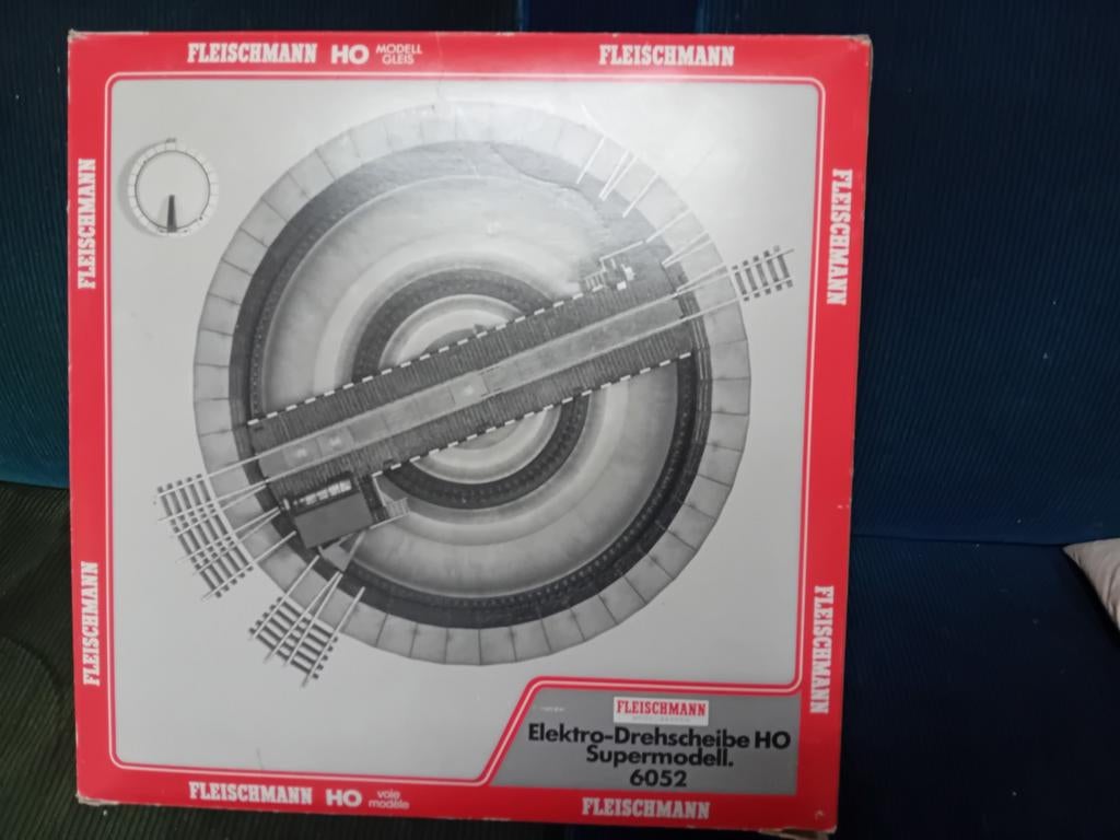 Fleischmann 6052 Draaischijf - Getest en Werkend, Hobby en Vrije tijd, Modeltreinen | H0, Ophalen of Verzenden