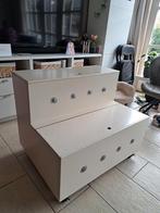 Gratis Opberg klep bankje / kist, Antiek en Kunst, Curiosa en Brocante, Ophalen