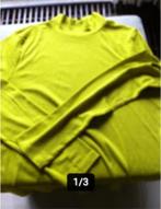 Dames elastische ski trui oker geel Hema maat XL, Geel, Maat 46/48 (XL) of groter, Ophalen of Verzenden, Zo goed als nieuw